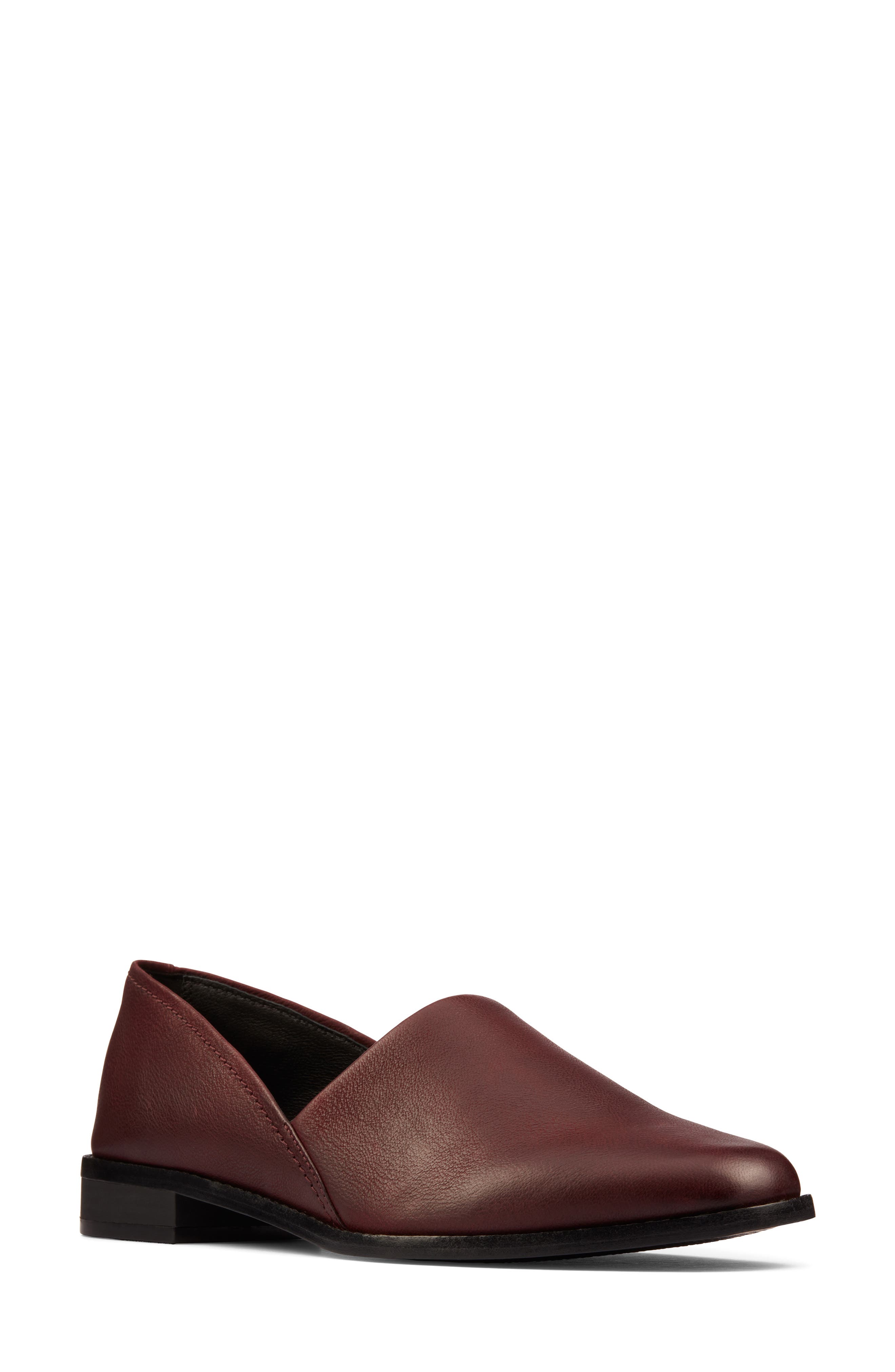 clarks pointed flats