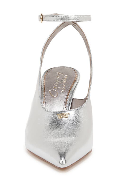 Shop Circus Ny By Sam Edelman Tara Slingback Pump In Soft Silver