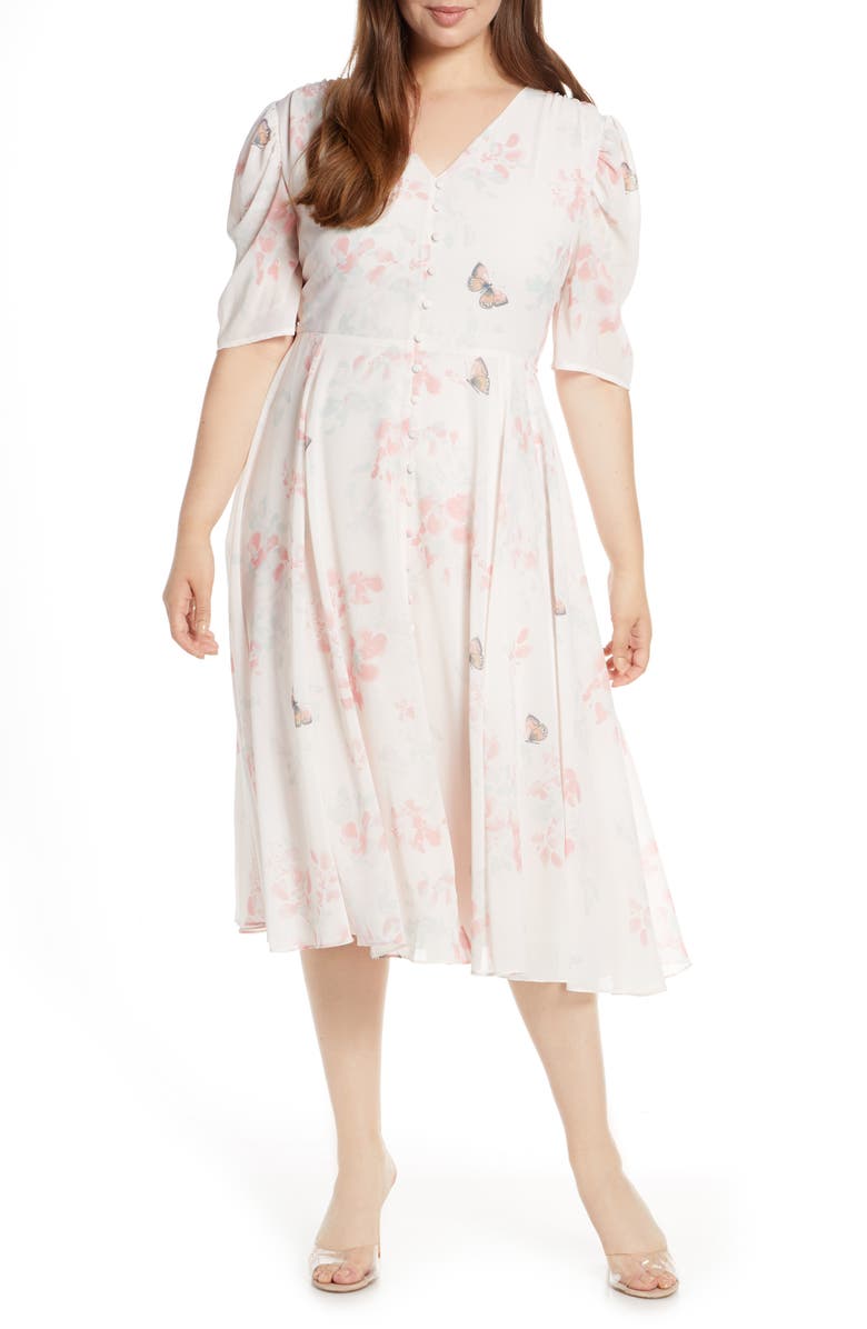 Rachel Parcell Romantic Dress, Alternate, color, 