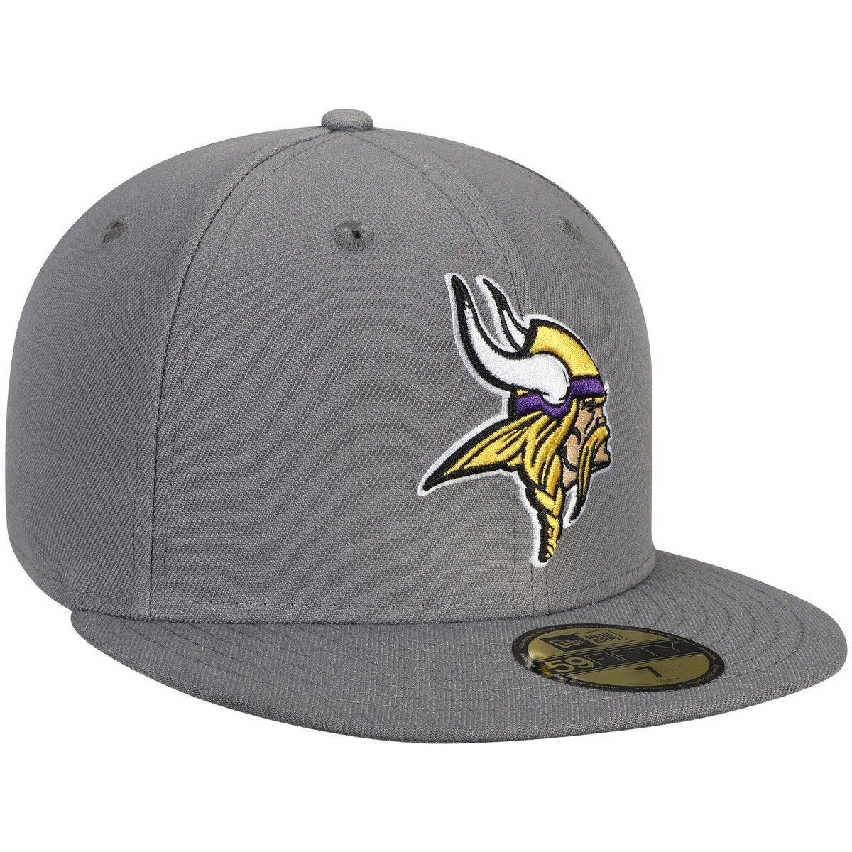 GRAPHITE Minnesota Vikings grau New Era 59Fifty Cap 