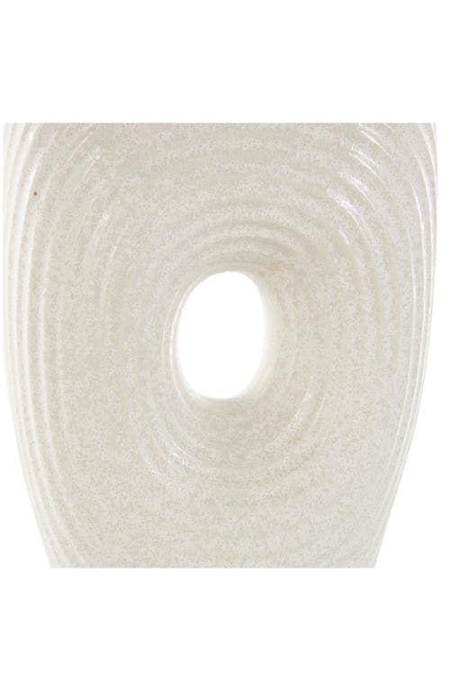 GINGER BIRCH STUDIO GINGER BIRCH STUDIO TEXTURED CERAMIC VASE