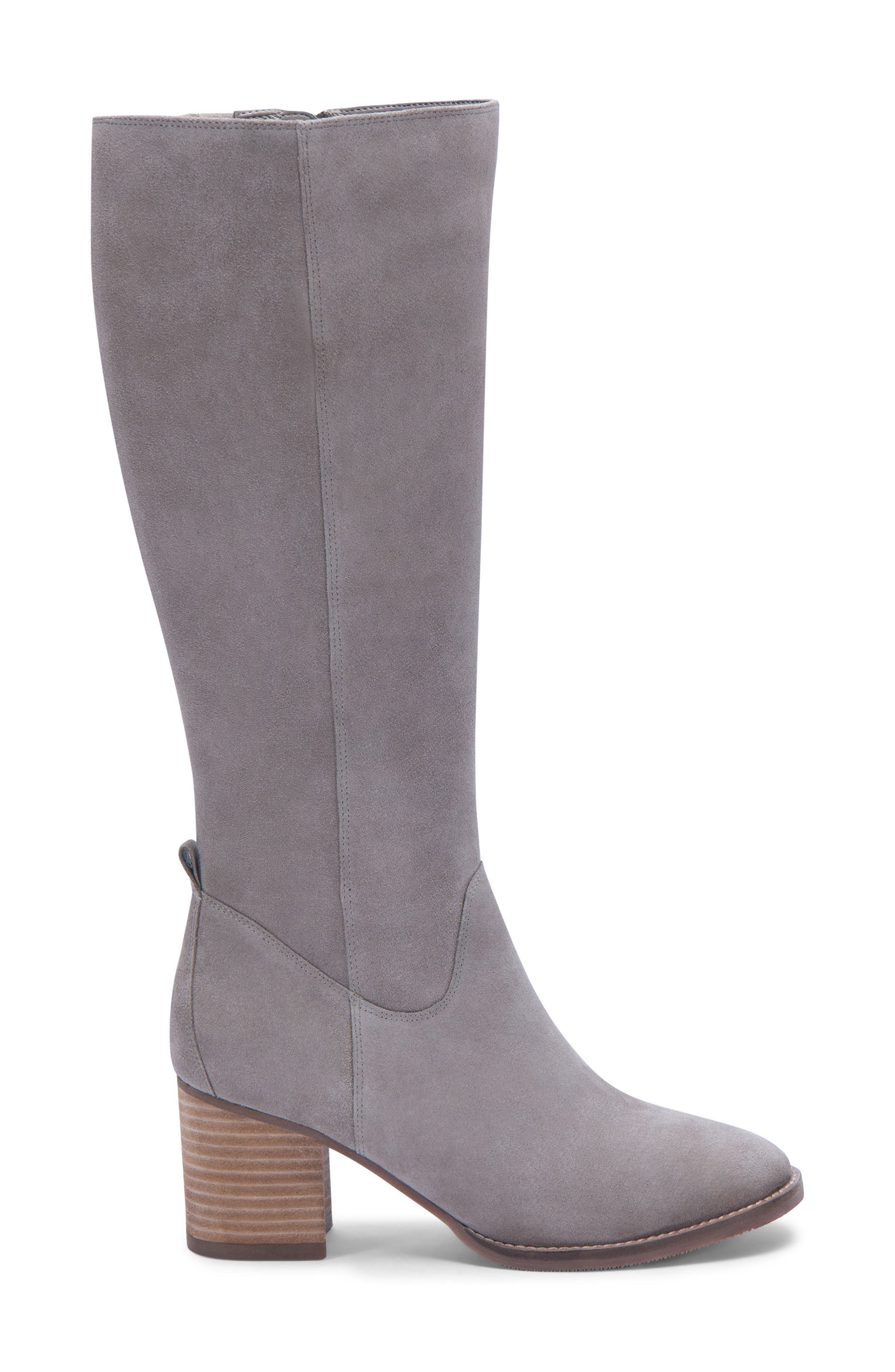 waterproof suede knee high boots