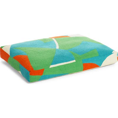 Dusen Dusen Terra Embroidered Dog Bed, Size One Size - Blue