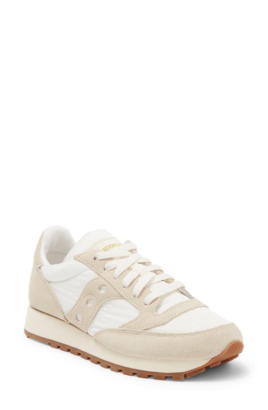 Saucony Jazz Original Vintage Sneaker In Marshmallow