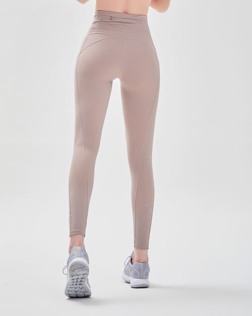 Rebody Active Shine On Silkiflex Legging 27" In Mauve