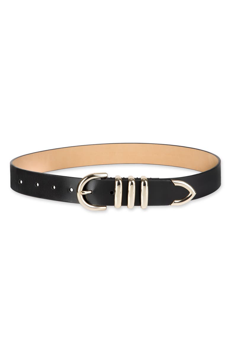 Cole Haan Triple Keeper Belt, Alternate, color, Black
