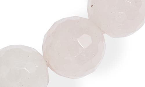 Anzie Boheme Rose Quartz Bracelet In Pink