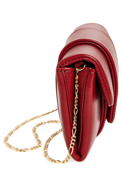 Proenza Schouler Flap Leather Shoulder Bag In Rosewood