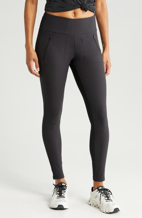 Zella, Pants & Jumpsuits, Zella Black Pink And Blue Workout Pants Size  Small