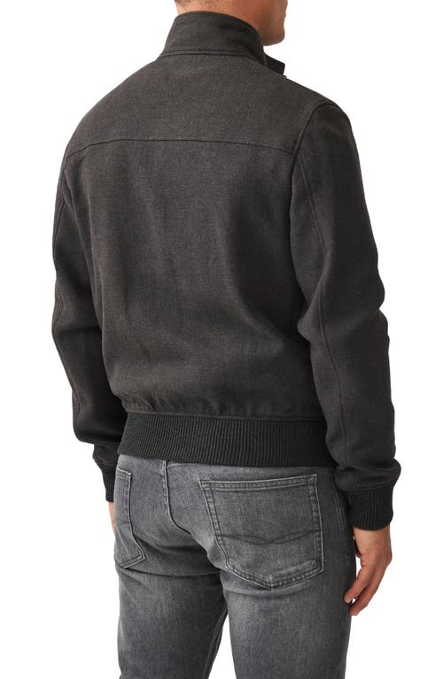 Shop Rodd & Gunn Miramar Wool Jacket In Charcoal