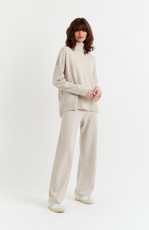 CHINTI & PARKER CHINTI & PARKER RELAXED ROLL NECK WOOL & CASHMERE SWEATER 