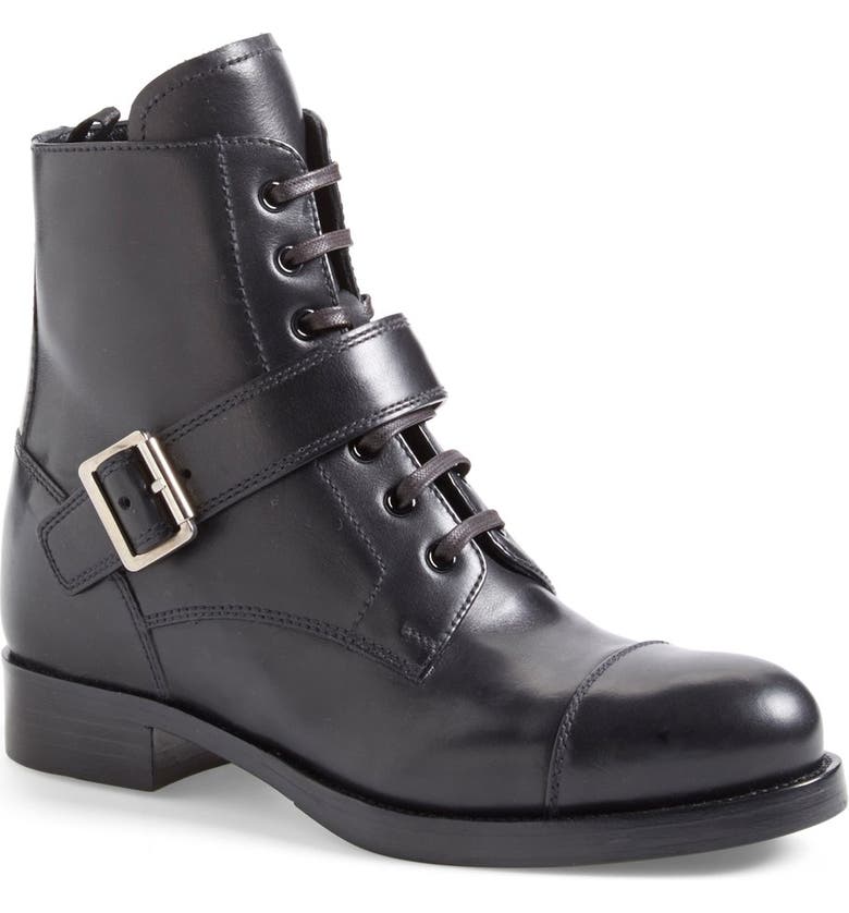 Prada Lace-Up Ankle Boot (Women) | Nordstrom