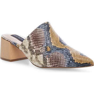 Steven New York Fannie Mule- Blue/green