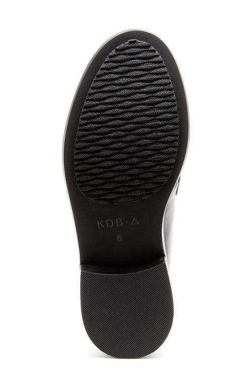 Kelsi Dagger Brooklyn Lock Faux Shearling Lined Mule In Black