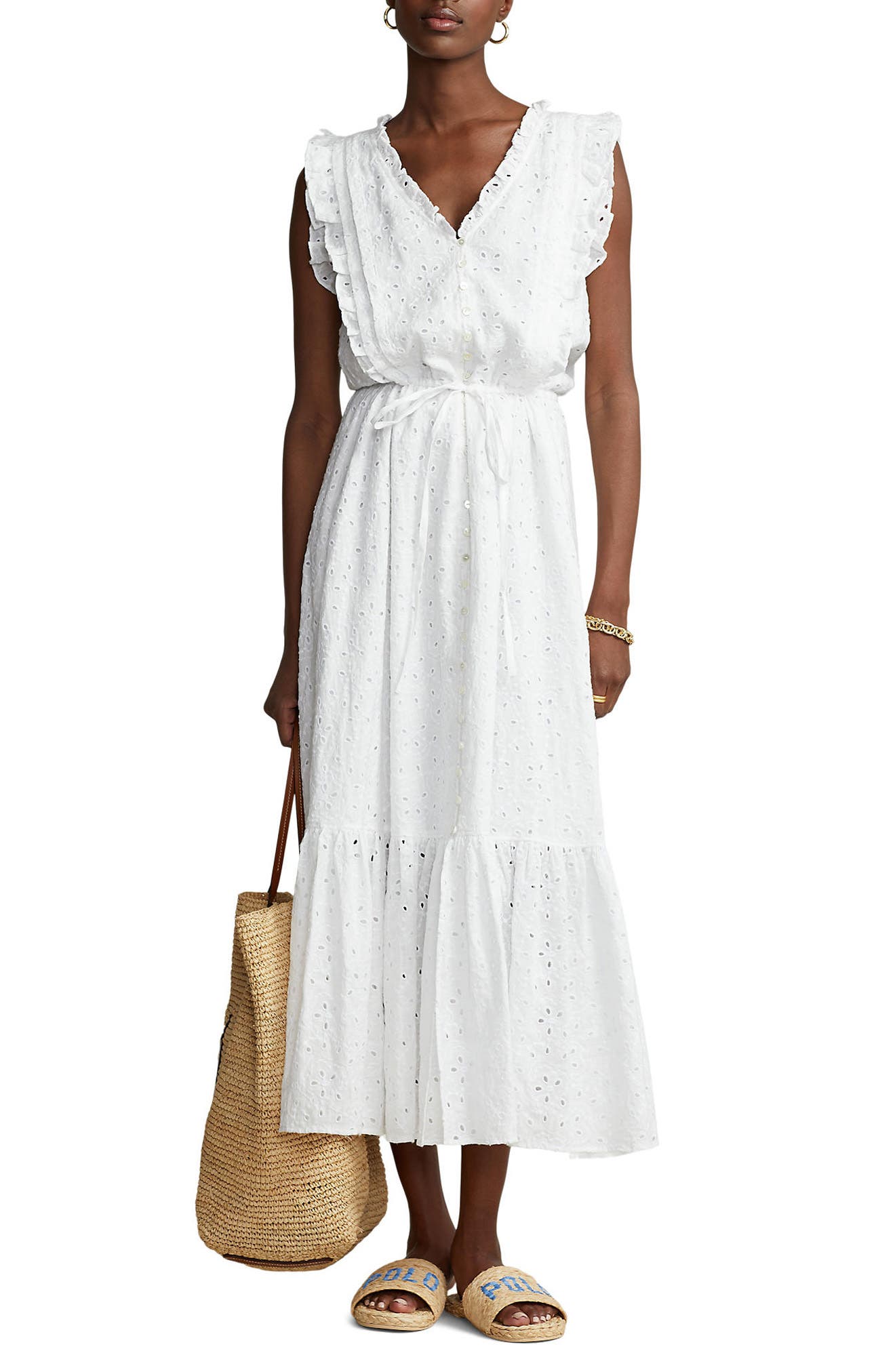 polo linen dress