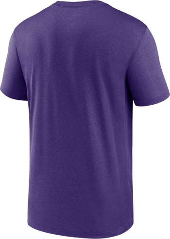 Men's Nike Purple Colorado Rockies New Legend Logo T-Shirt