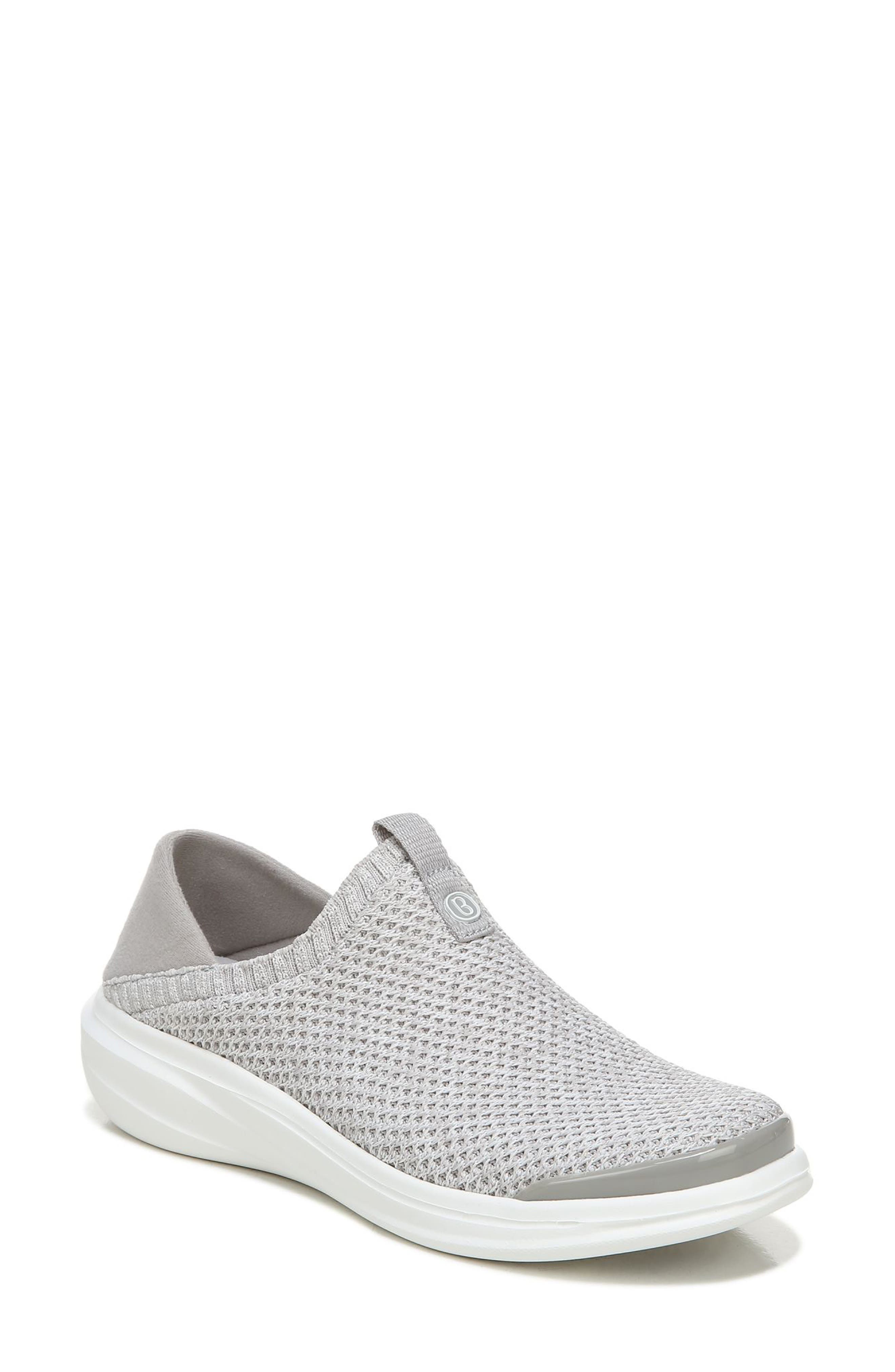 Women's Grey Slip-On Sneakers 