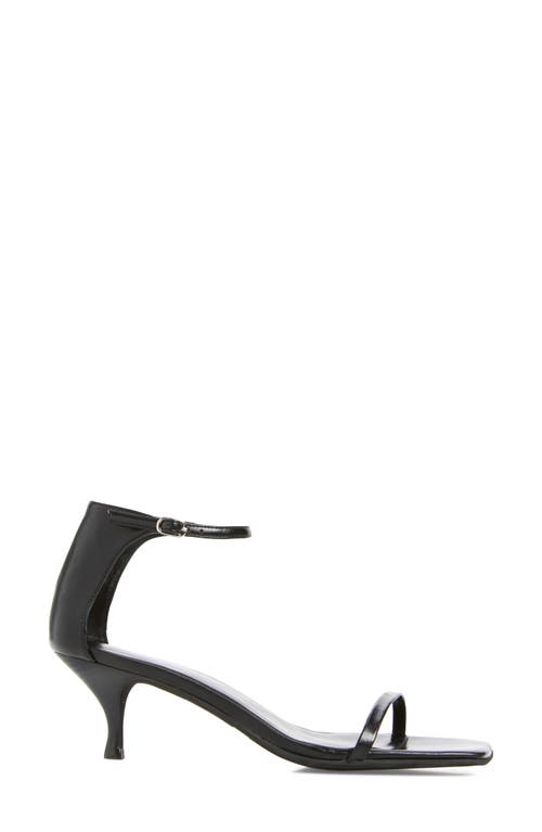 Shop Jeffrey Campbell Celina Kitten Heel Ankle Strap Sandal In Black