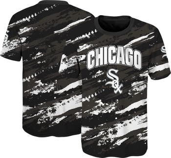 Outerstuff Chicago White Sox Youth Pinstripe Jersey T-Shirt Small-8
