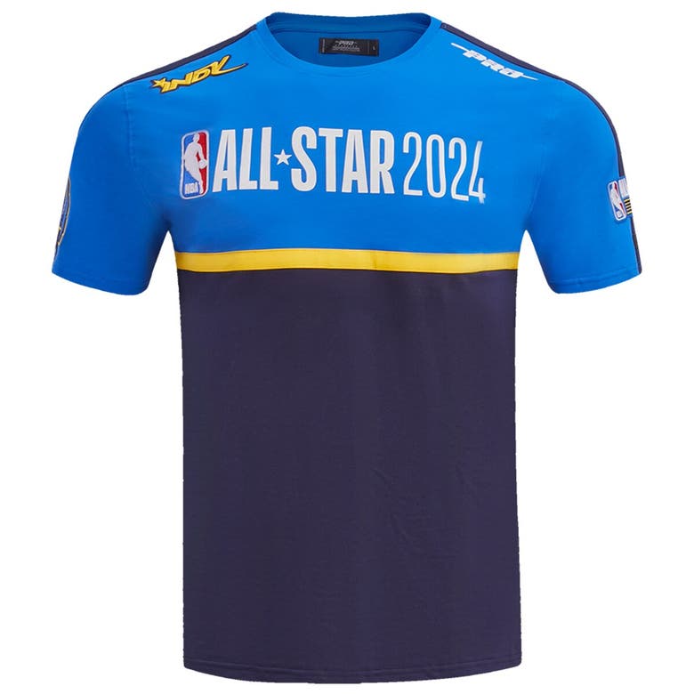 Shop Pro Standard Unisex   Navy 2024 Nba All-star Game Chenille T-shirt