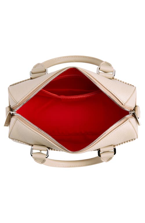 Shop Christian Louboutin Small Ruisbuddy Calfskin Leather Duffle Bag In Saharienne/saharienne/sahara