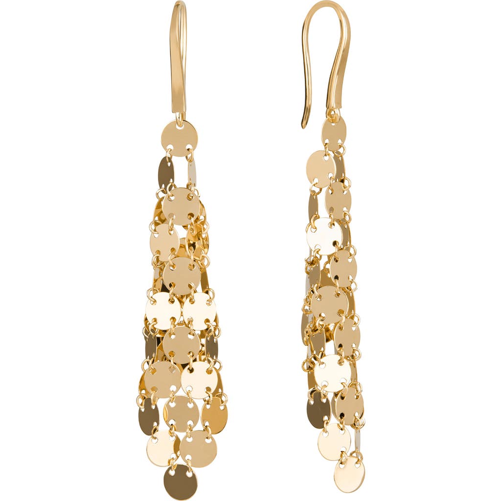 LANA LANA CHAIN MAIL DROP EARRINGS