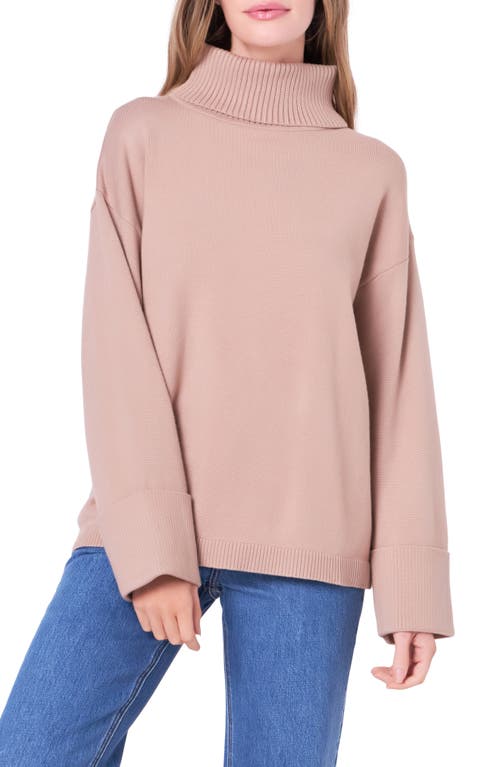 ENGLISH FACTORY ENGLISH FACTORY OVERSIZE TURTLENECK SWEATER 
