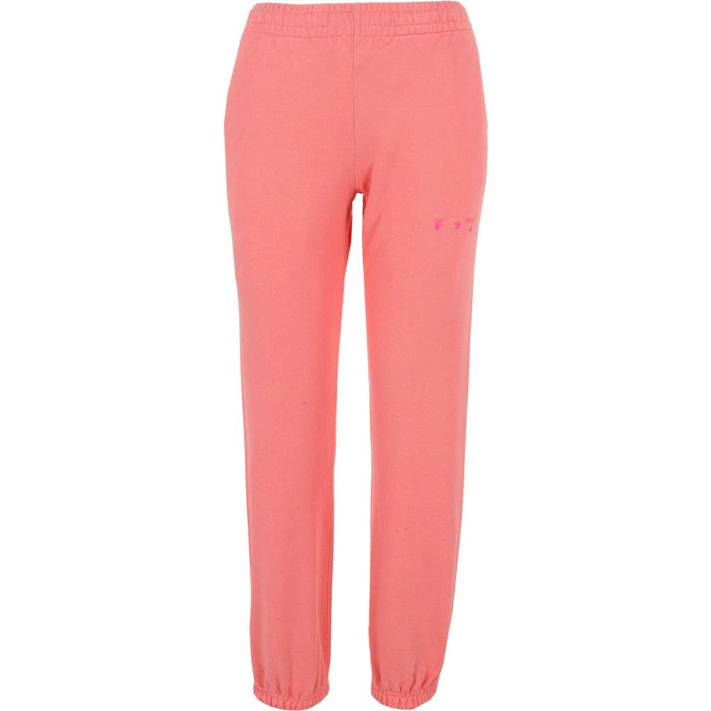 Off-white Women's Swimming Man Ankle Joggers In Pink