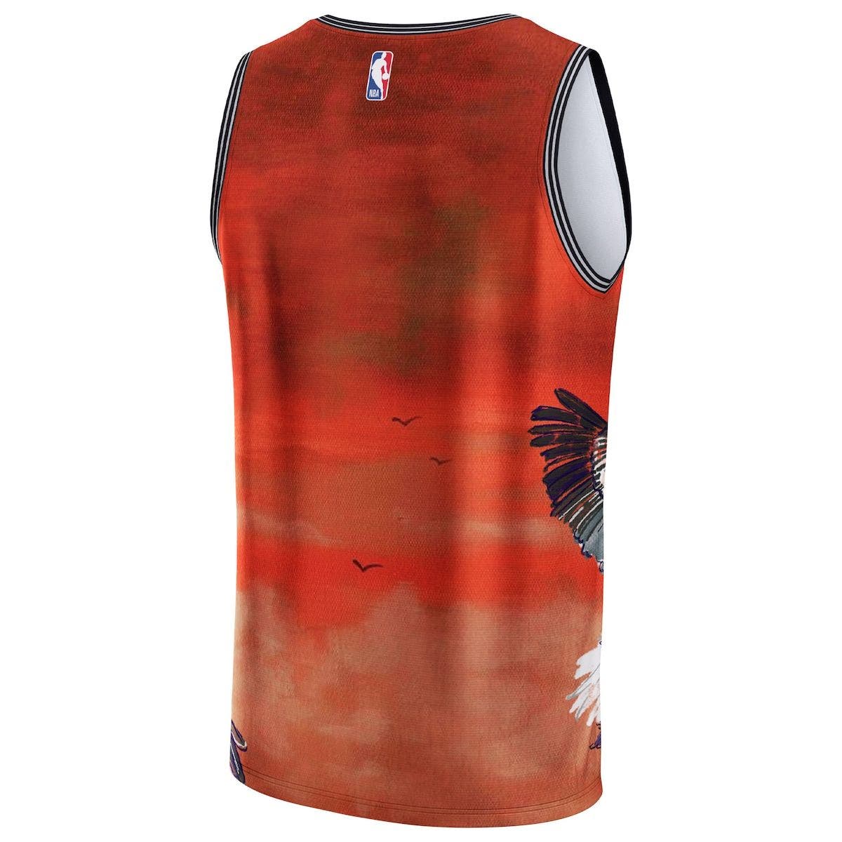 NBA X KIDSUPER Unisex NBA & KidSuper Studios by Fanatics Red New