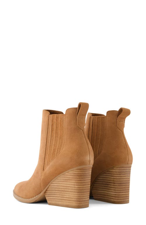 Shop Toms Noa Suede Chelsea Boot In Brown