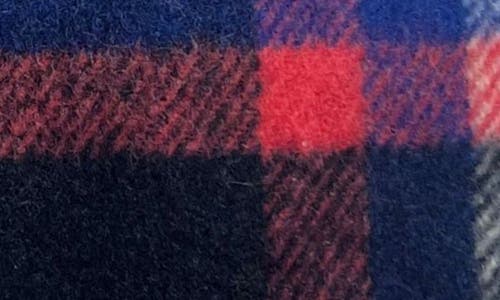 Marcus Adler Plaid Touchscreen Gloves In Navy