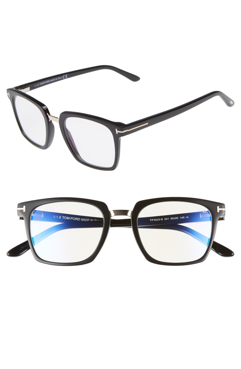 Tom Ford 50mm Blue Block Optical Glasses | Nordstrom
