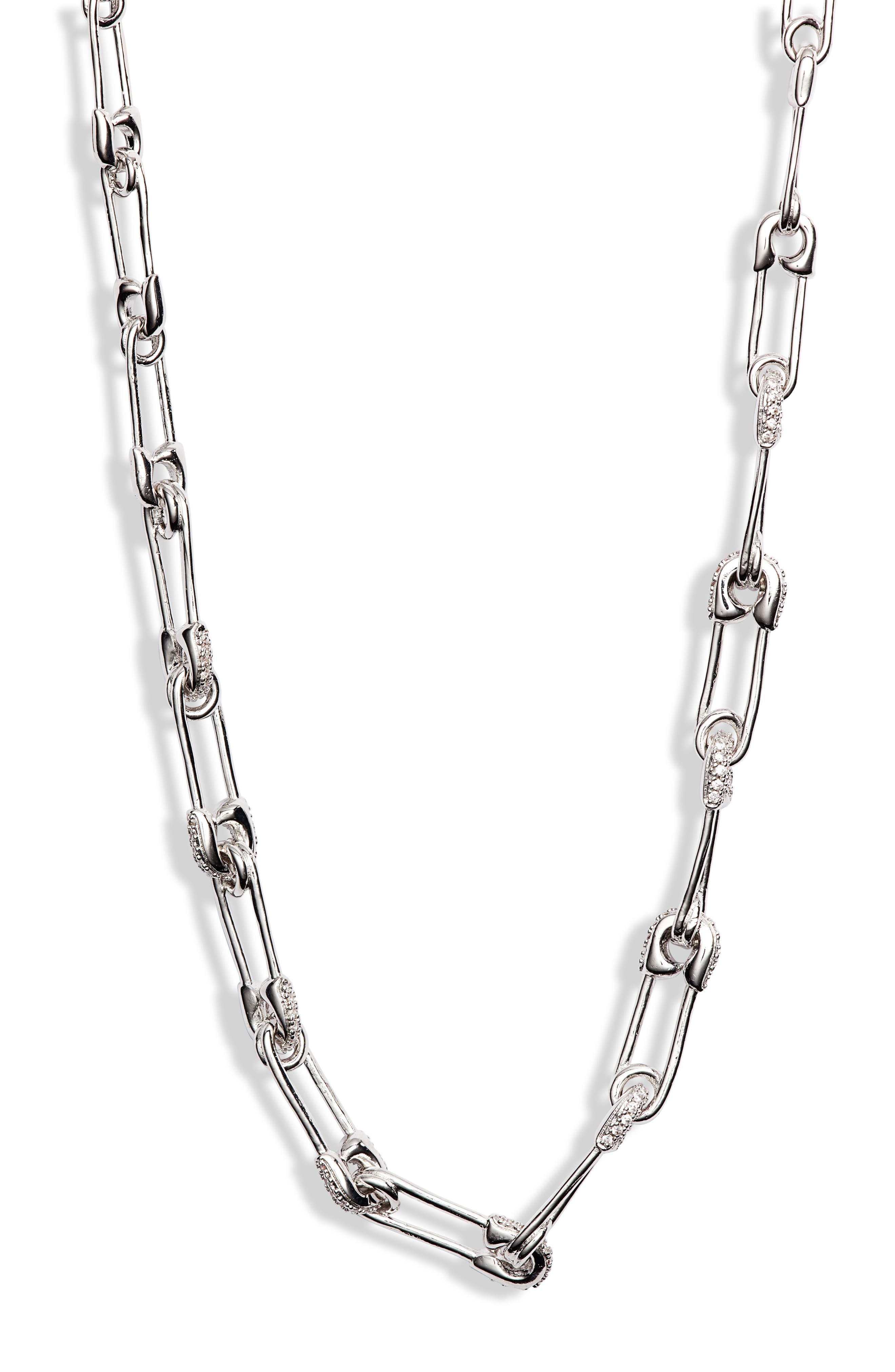 Melinda Maria Safety Pin Choker Necklace Nordstrom