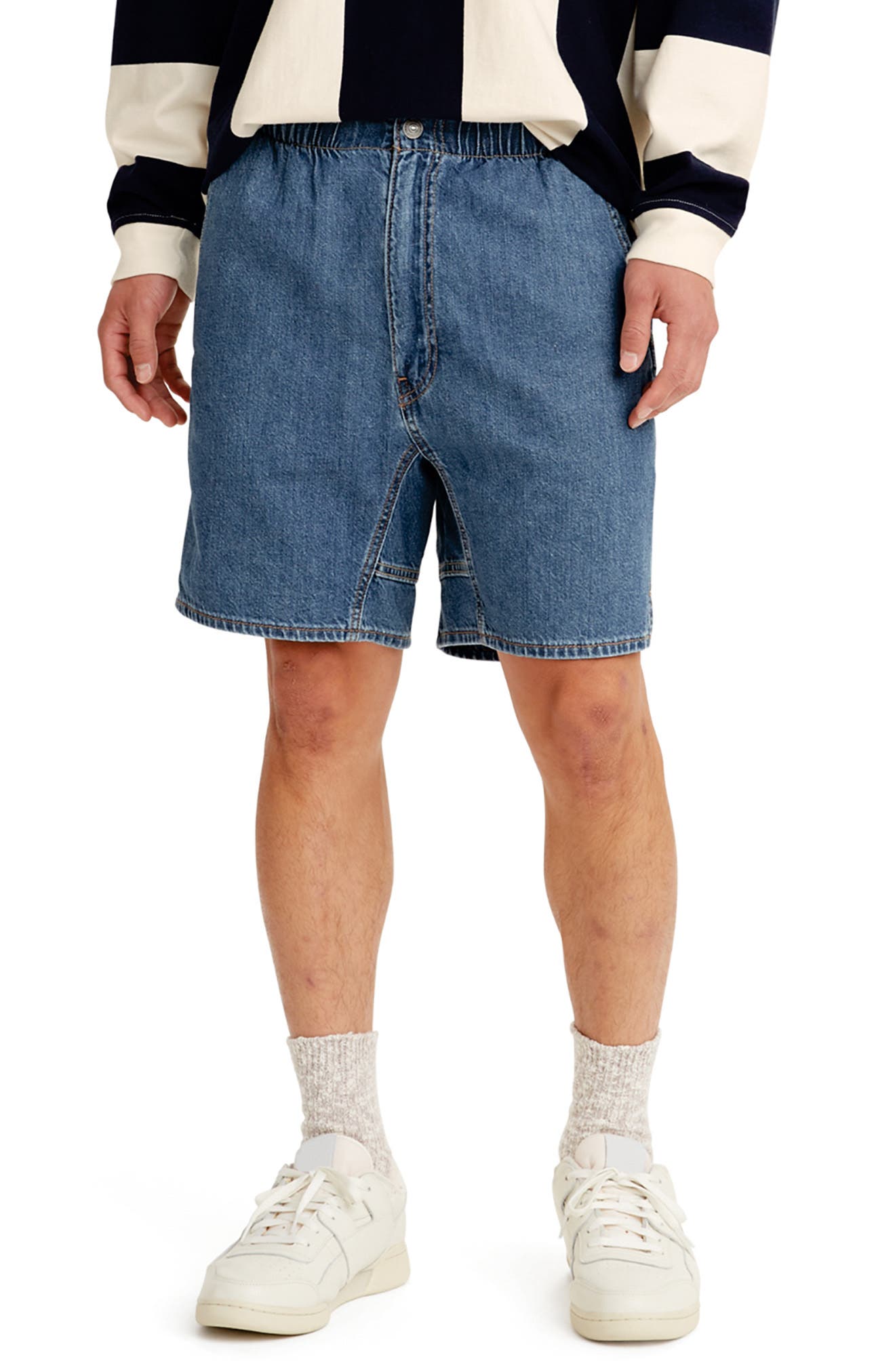 levi's loose denim shorts