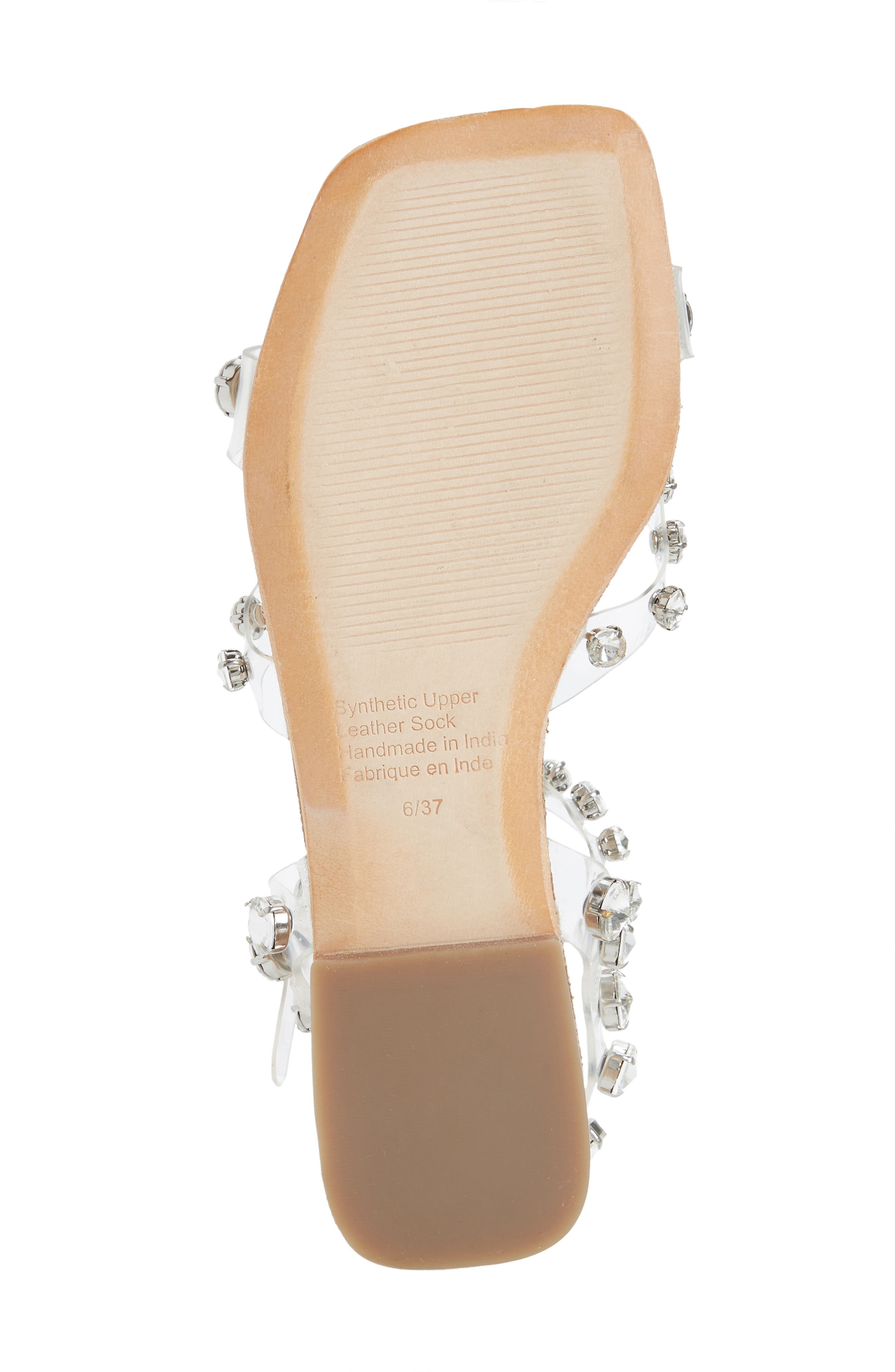 amaryl studded clear sandal jeffrey campbell
