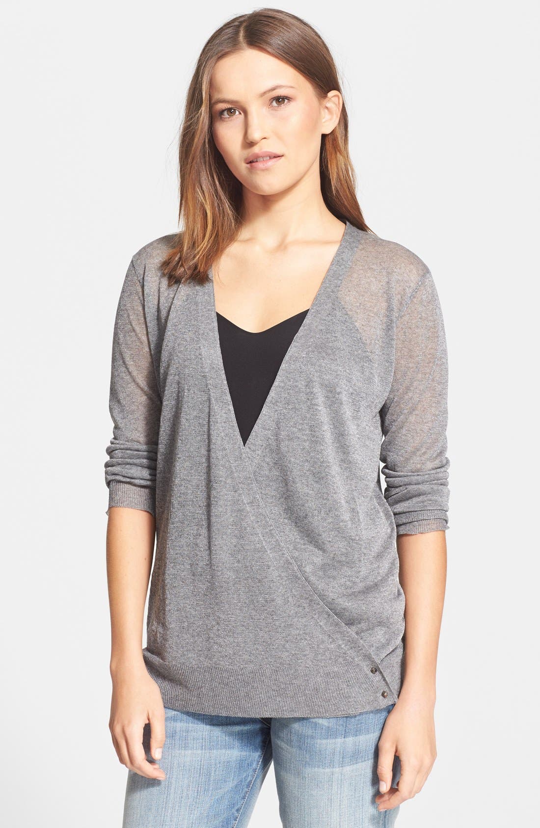 Milly Ballet Wrap Cardigan Nordstrom