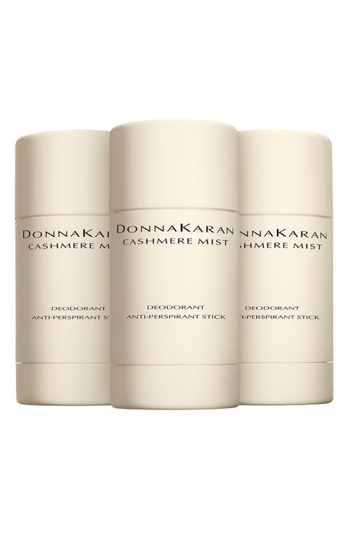 Donna Karan New York Cashmere Mist Deodorant & Antiperspirant Trio Set $90 Value