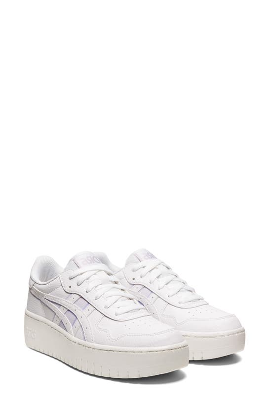 Asics Japan S™ Pf Platform Sneaker In White/ Lilac Hint