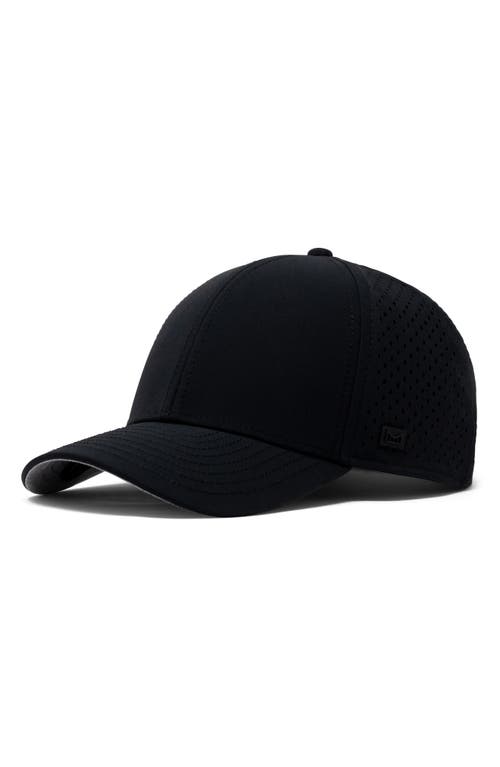Melin Hydro A-Game Performance Snapback Baseball Cap in Black