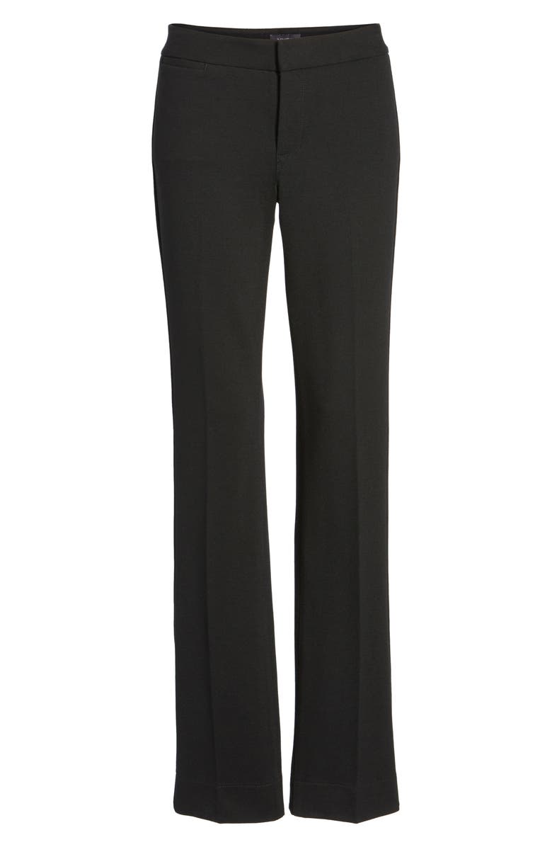 NYDJ Stretch Knit Trousers, Alternate, color, Black