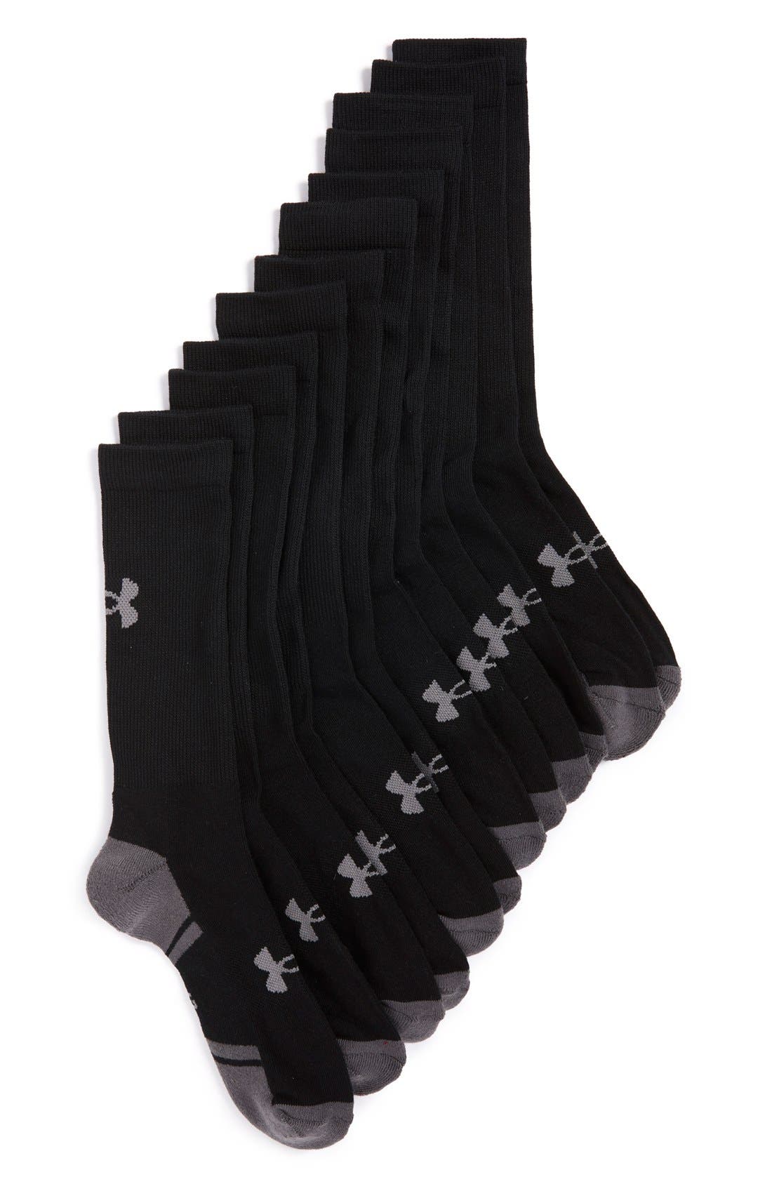 Under Armour 6Pack Resistor 3.0 Socks Nordstrom
