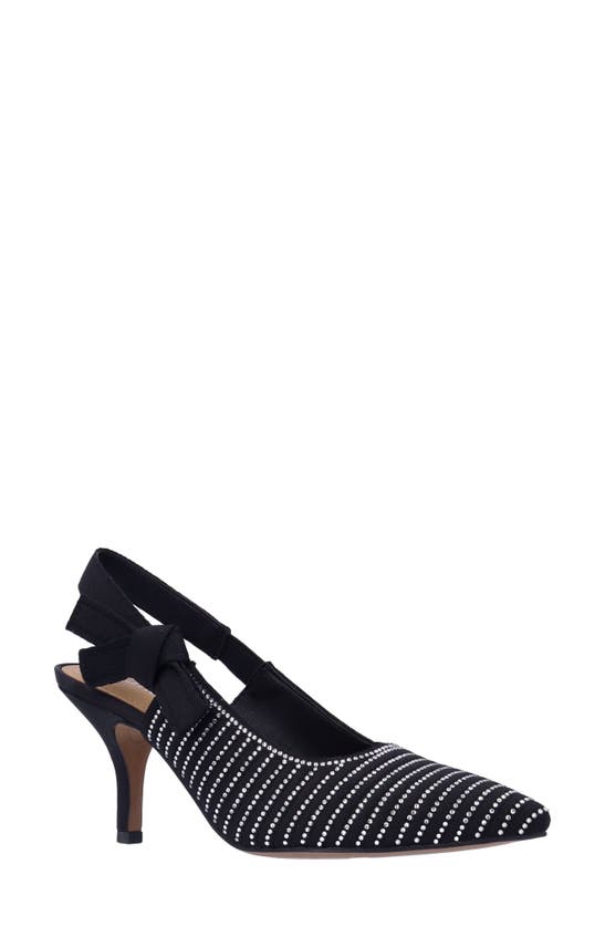 Shop J. Reneé Adilene Slingback Pointed Toe Pump In Black