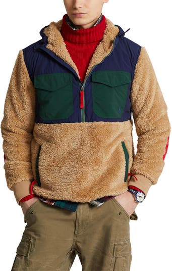 Polo Ralph Lauren Hybrid | Hoodie Half-Zip Colorblock Nordstrom Fleece