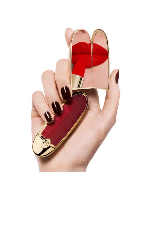 Guerlain Croc-embossed Contour G Lipstick Case In Le Croco