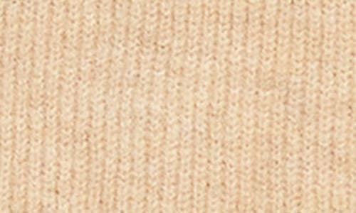 Fifteen Twenty Kelli Rib Sleeveless Turtleneck Sweater In Oatmeal