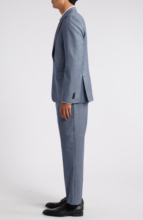Paul Smith Tailored Fit Wool Suit In Light Blue