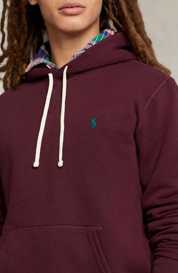 Maroon best sale polo hoodie