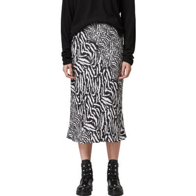 Allsaints Rayne Remix Skirt, White