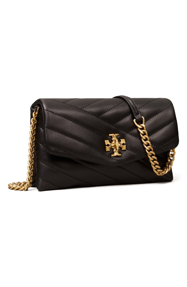 Tory Burch Kira Chevron Quilted Leather Wallet on a Chain | Nordstrom