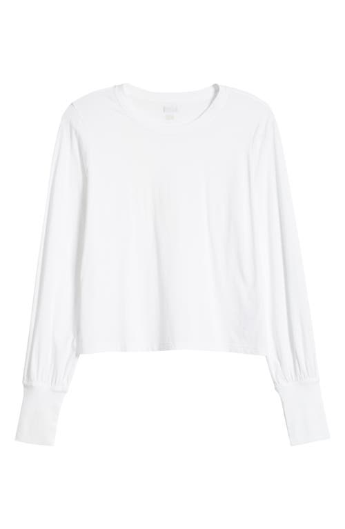 Lunya Organic Pima Cotton Lounge T-shirt In Sincere White